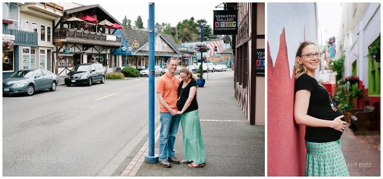 Maternity Photography - Downtown Poulsbo