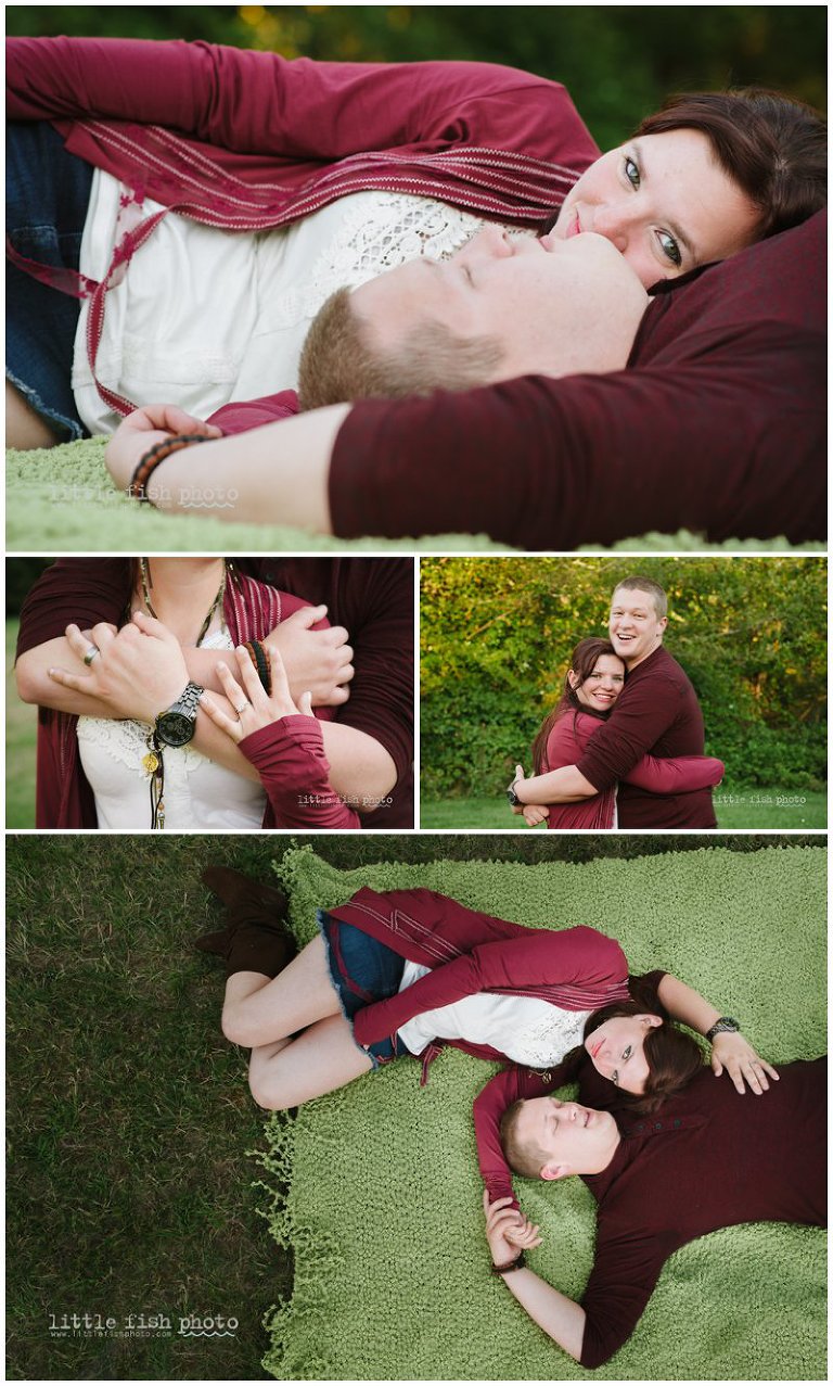 sunny engagment photography - Kitsap Couples Photographer