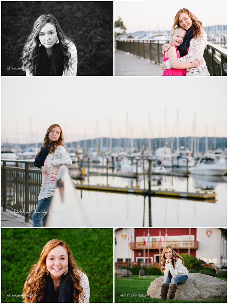 Senior portraits in downtown Poulsbo - Kitsap Senior photography